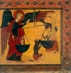 Saint Michael Weighing Souls